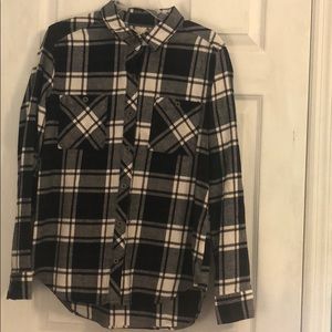 navy blue,white,& maroon flannel